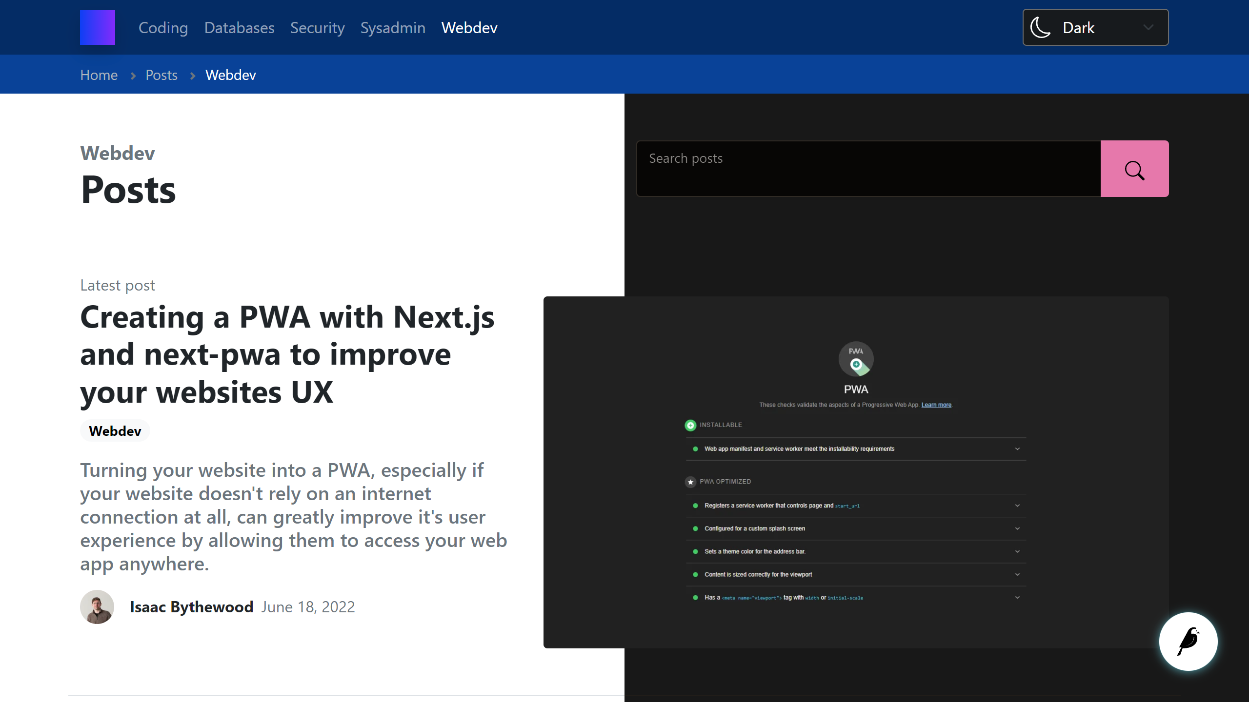 Adding dark mode with automatic system preference selection
